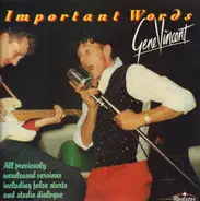 Gene Vincent - IMPORTANT WORDS