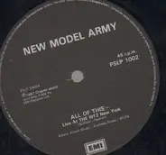 New Model Army - All of this