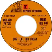 Richard Pryor - Our Text For Today