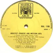 Country Compilation - Greatest Country And Western Hits