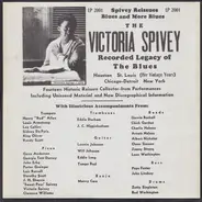 Victoria Spivey - The Victoria Spivey Recorded Legacy Of The Blues