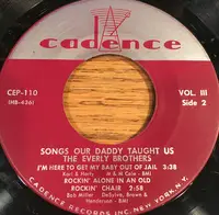 Everly Brothers - Songs Our Daddy Taught Us Volume 3