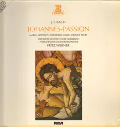 Johannes Passion J S Bach Vinyl Recordsale