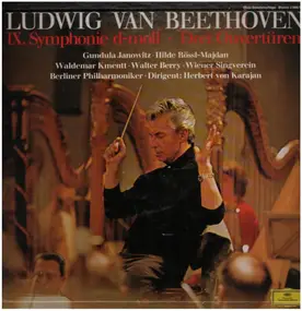 Ludwig Van Beethoven - IX. Symphnie d-moll und drei Ouvertüren,, Berliner Philh., Karajan