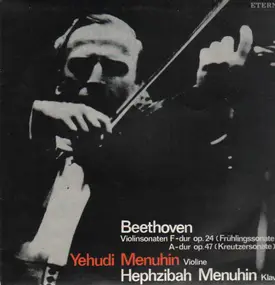 Ludwig Van Beethoven - Violinsonaten F-dur, A-dur,, Y. und H. Menuhin
