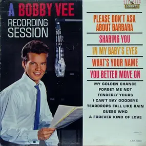Bobby Vee - A Bobby Vee Recording Session