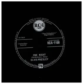 Elvis Presley - One Night / I Got Stung