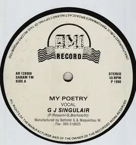 G.J. Singulair - My Poetry