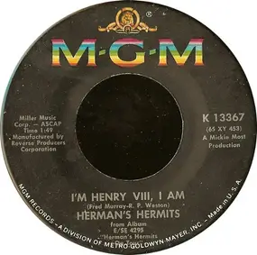 Herman's Hermits - I'm Henry The VIII