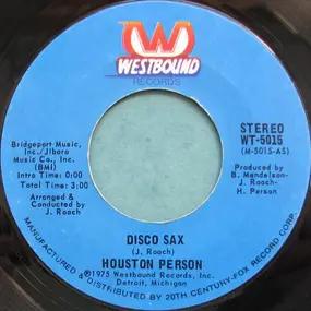 Houston Person - Disco Sax / For The Love Of You