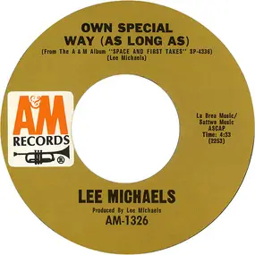 Lee Michaels - Own Special Way (As Long As)