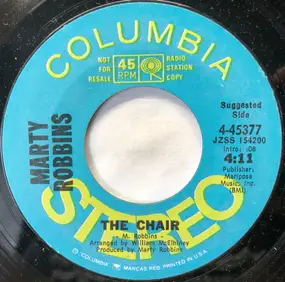 Marty Robbins - The Chair / Seventeen Years