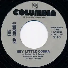 The Rip-Chords - Hey Little Cobra / Three Window Coupe