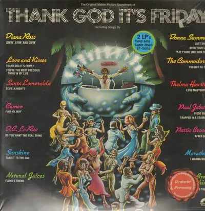 Diana Ross, Donna Summer, ... - Thank God It's Friday (The Original Motion Picture Soundtrack)