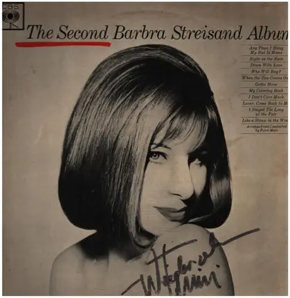 #<Artist:0x00007f2e0954e028> - The Second Barbra Streisand Album