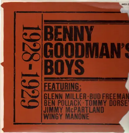 Benny Goodman - Benny Goodman's Boys - 1928-1929