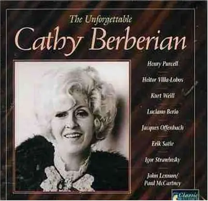 Cathy Berberian - The Unforgettable