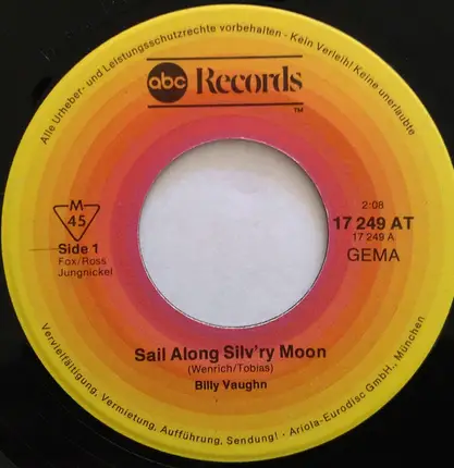 Billy Vaughn - Sail Along Silv'ry Moon