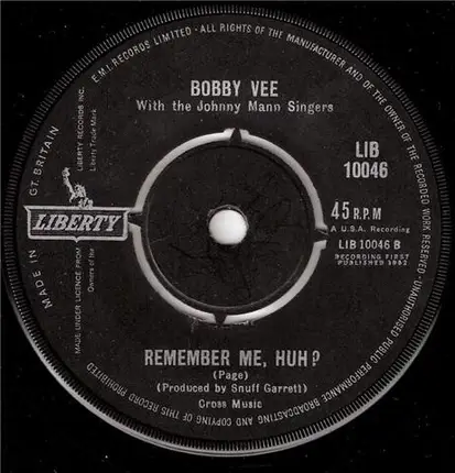 Bobby Vee - A Forever Kind of Love