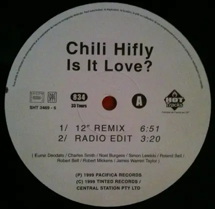 Chili Hi Fly - Is It Love?