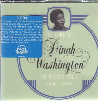 #<Artist:0x00007f257aff8100> - The Complete Dinah Washington On Mercury, Vol. 2 (1950-1952)