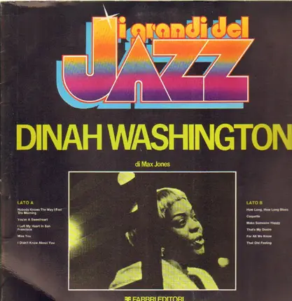 Dinah Washington - I Grandi Del Jazz