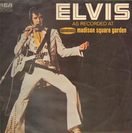 As Recorded At Madison Square Garden Elvis Presley Vinyl