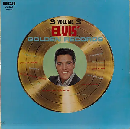#<Artist:0x00007fab54abeb48> - Elvis' Golden Records Volume 3
