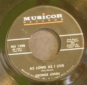 George Jones - As Long As I Live