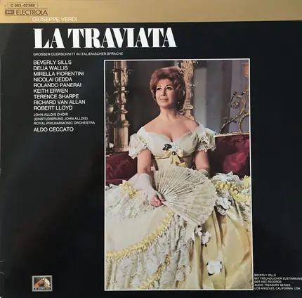 #<Artist:0x00007f86081fd520> - La Traviata - Großer Querschnitt in italienischer Sprache
