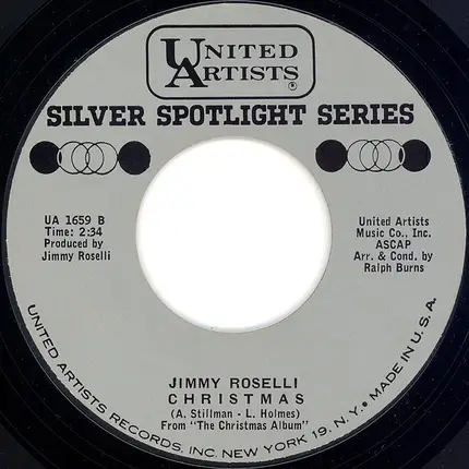 Buon Natale Jimmy Roselli.Buon Natale Means Merry Christmas To You Jimmy Roselli 7inch Recordsale