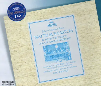 #<Artist:0x00007f24ec5b19a0> - Matthäus-Passion, BWV 244
