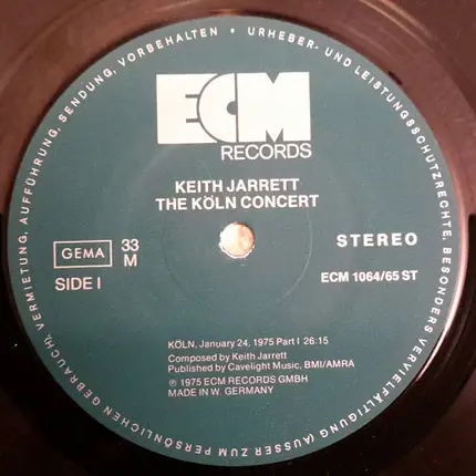 Keith Jarrett - The Köln Concert