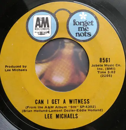 Lee Michaels - Do You Know What I Mean / Can I Get A Witness