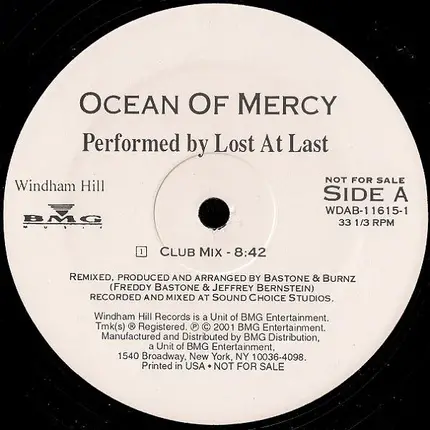 Lost At Last - Ocean Of Mercy