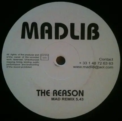 Madlib - The Reason