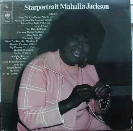 Mahalia Jackson - Starportrait Mahalia Jackson