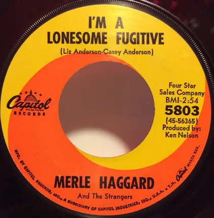 Merle Haggard And The Strangers - I'm a Lonesome Fugitive