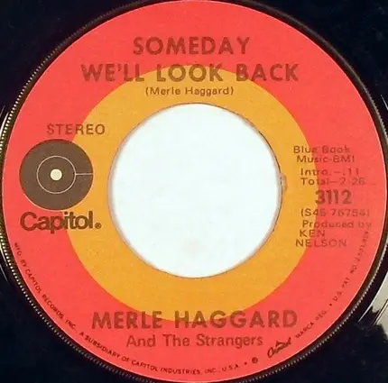 Merle Haggard And The Strangers - Someday We'll Look Back