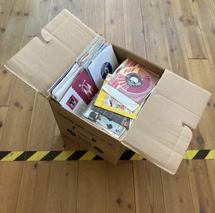 Vinyl Wholesale - Moving Box Full Of 7inch Records