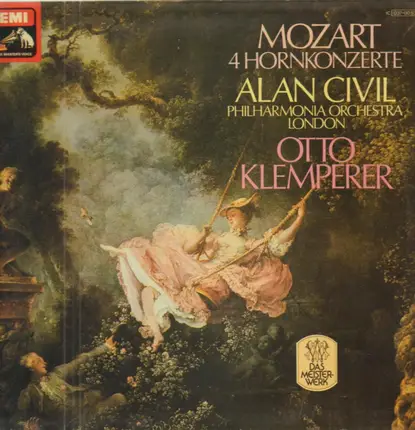 Mozart - 4 Hornkonzerte,, Alan Civil, Philh Orch London, O. Klemperer