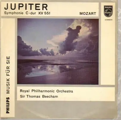 Mozart - Jupiter-Symphonie C-dur KV 551,, Royal Philh Orch, Sir Th Beecham