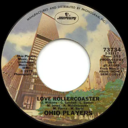 Love Rollercoaster It S All Over Ohio Players 7inch Recordsale