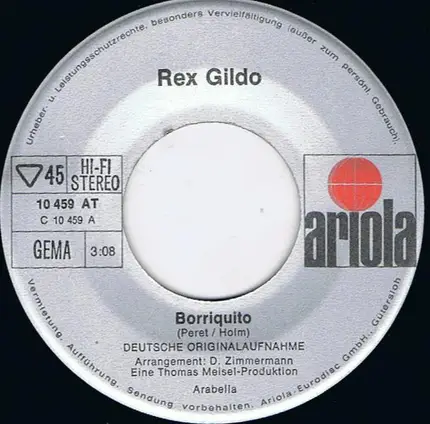 Rex Gildo - Borriquito