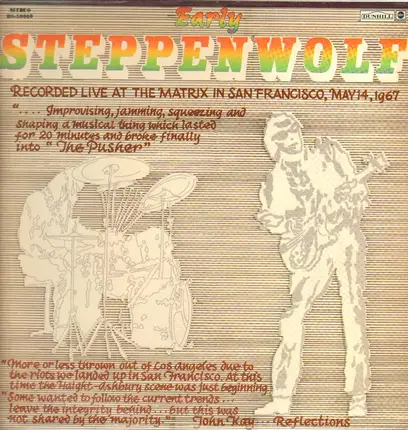 #<Artist:0x00007fd3374924f8> - Early Steppenwolf