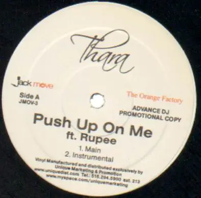 #<Artist:0x00007f4de6d55fd0> - Push Up On Me (ft.Rupee)