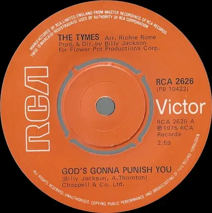 The Tymes - God's Gonna Punish You