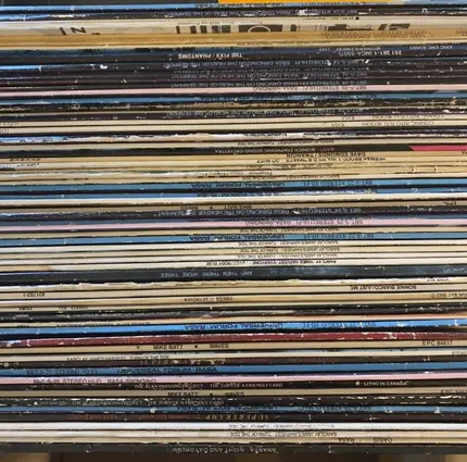 Vinyl Wholesale - 60 Records of 1970's and 1980's Prog, New Age + Rock