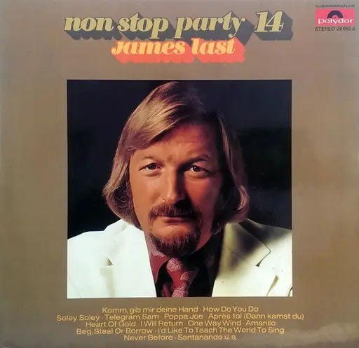 James last non stop. Джеймс ласт молодой. Chuck Findley и Джеймс ласт фото. James last причина смерти.