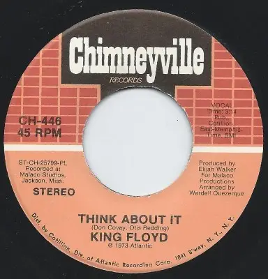 Think About It Here It Is King Floyd 7inch Recordsale